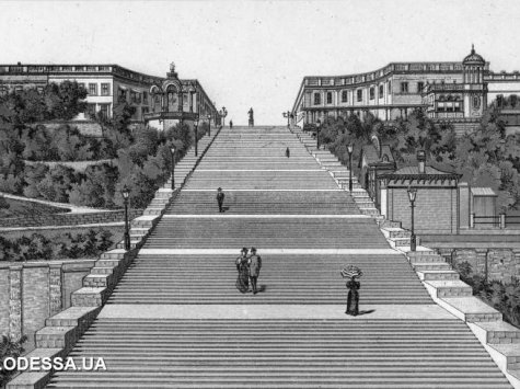 Гортаємо сторінки минулого Одеси разом: Будівництво Гігантських сходів