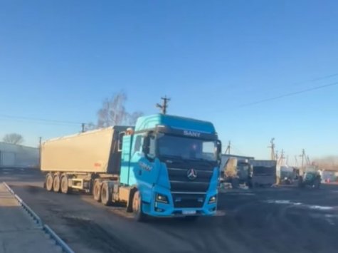 В Україні вперше відправили зерно до портів Одеси на електричних вантажівках